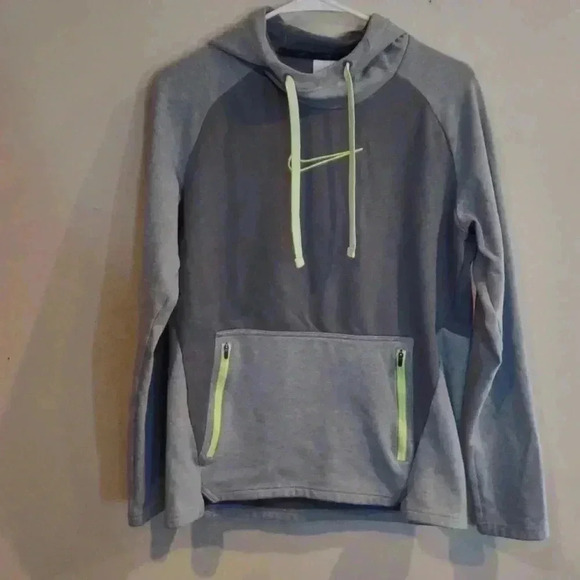 Men's Nike‎ Therma-Fit gray hoodie size small - Picture 1 of 4